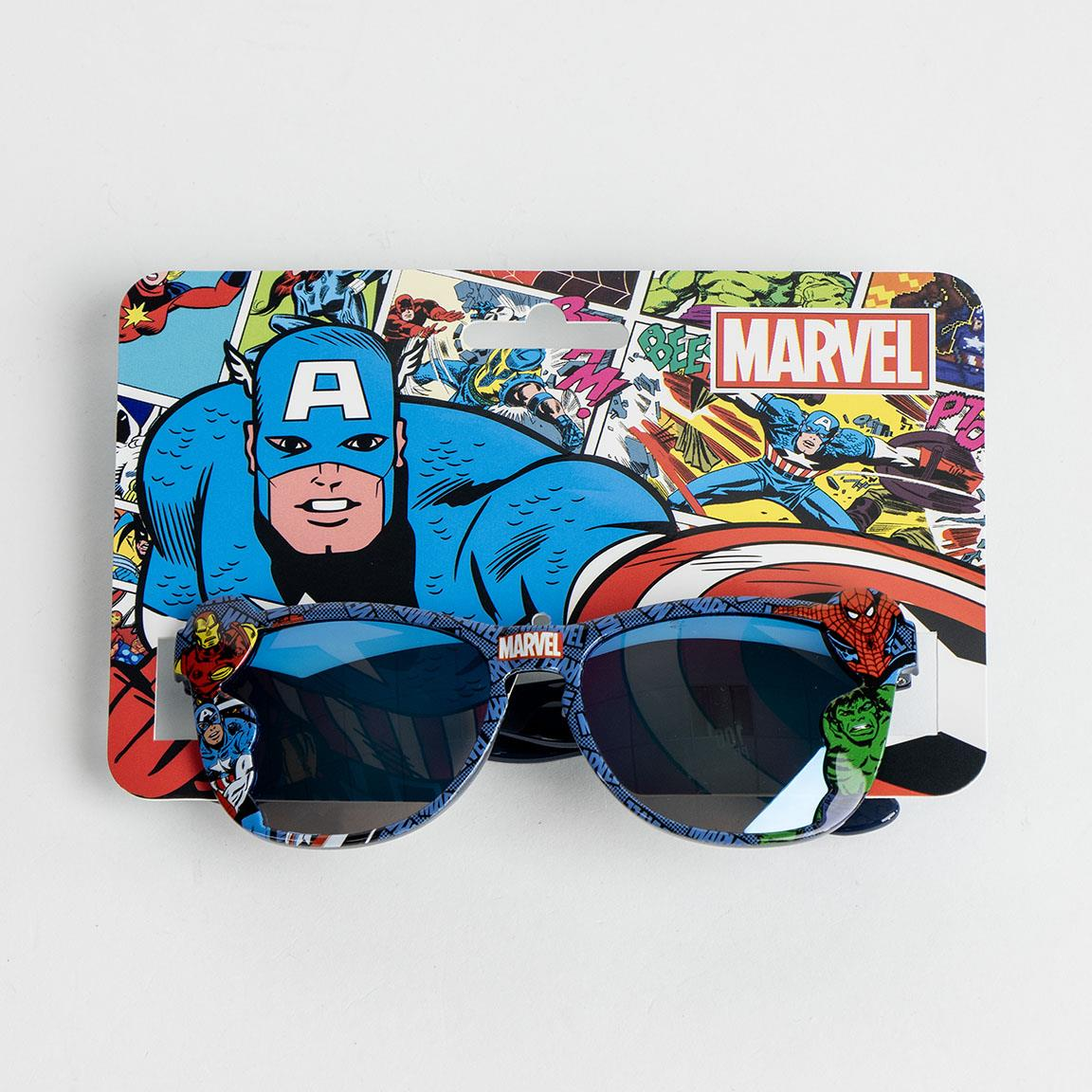 Occhiali da Sole Avengers MARVEL Lenti Specchiate Rettangolari Filtro Uv400 - 2811