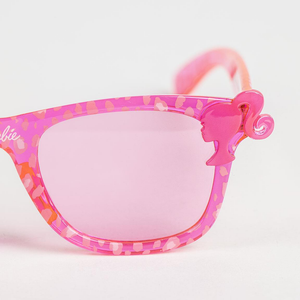 Occhiali da Sole Barbie Mattel Lenti Specchiate Rettangolari Filtro Uv400 - 2819