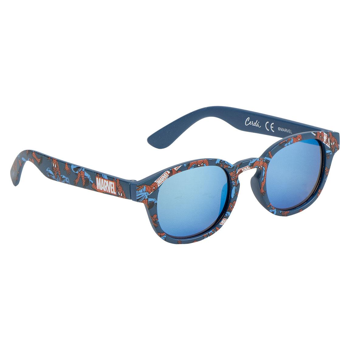 Occhiali da Sole Spiderman MARVEL Lenti Rotonde Specchiate Filtro Uv400 - 2854