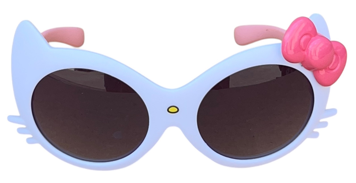 Occhiali da Sole Hello Kitty Sanrio Lenti Sagomate Ovali Filtro Uv400 - 2816