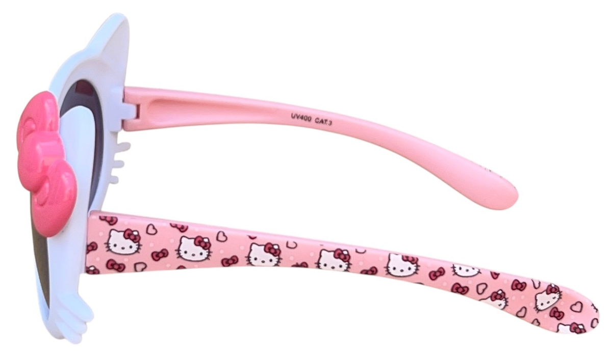 Occhiali da Sole Hello Kitty Sanrio Lenti Sagomate Ovali Filtro Uv400 - 2816