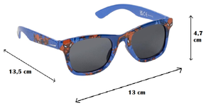 Occhiali da Sole Spiderman MARVEL con Custodia Lenti Rettangolari Filtro Uv400 - 2823-2