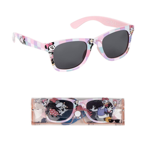 Occhiali da Sole Minnie e Daisy con Custodia Lenti Rettangolari Filtro Uv400 - 2822-1