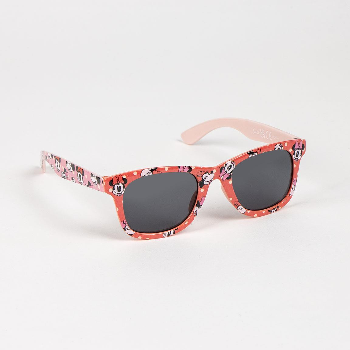 Occhiali da Sole Minnie Mouse DISNEY con Custodia Lenti Rettangolari Filtro Uv400 - 2822-2