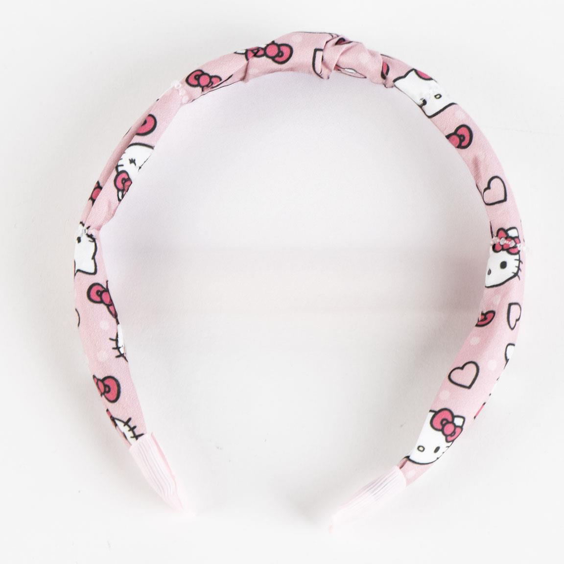 Cerchietto Hello Kitty con Nodo Accessorio Sanrio per Capelli Acconciatura - 3226
