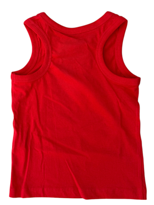 Canotta Sonic the Hedgehog in Cotone Maglietta Smanicata Bambino- Ye10163.rosso