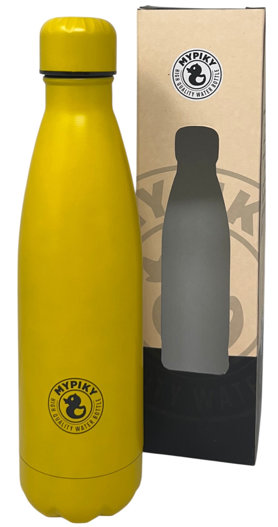 Bottiglia in Acciaio Inox My Picky Borraccia Termica a Doppia Parete 500 Ml Giallo - Mp26gi