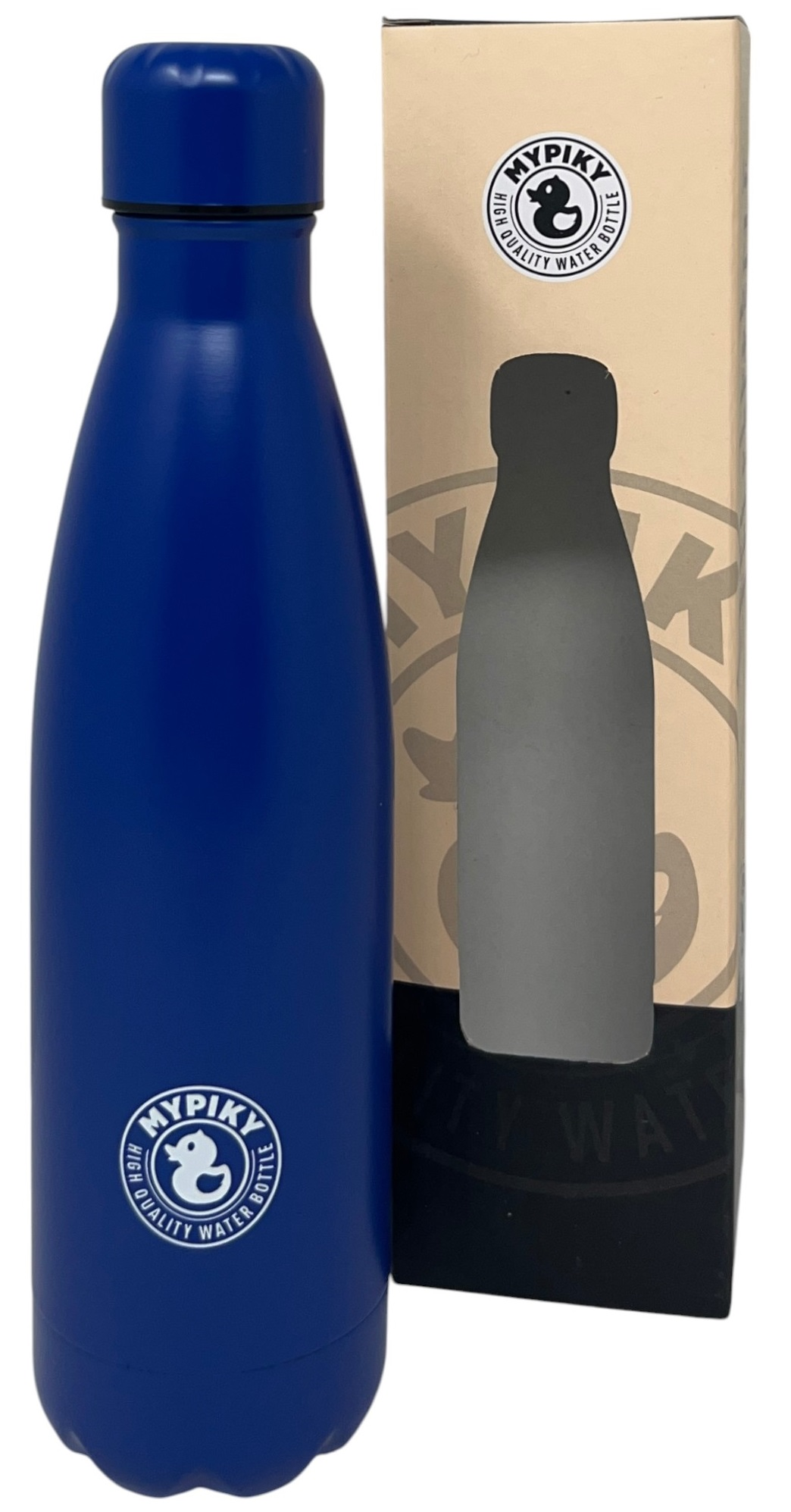 Bottiglia in Acciaio Inox My Picky Borraccia Termica a Doppia Parete 500 Ml Azzurro - Mp03az