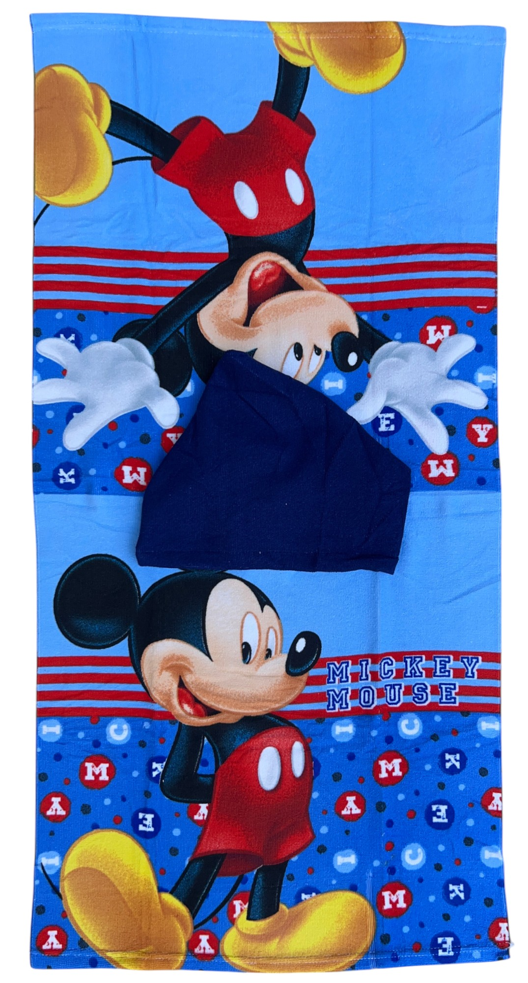 Poncho Mare Topolino DISNEY 100 X 50 CM Accappatoio per Bambini 100% Pl - Mic36-5185