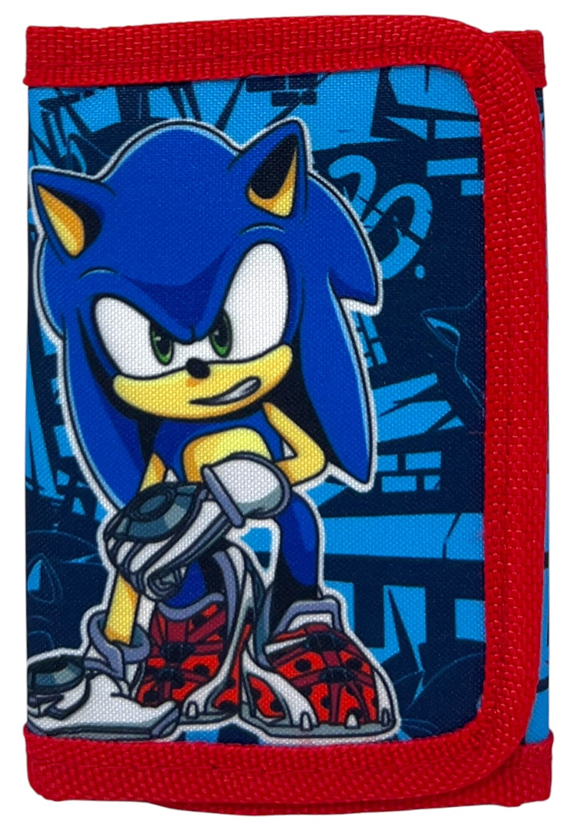 Portafoglio Sonic Prime con Chiusura a Velcro Accessorio per Bambini 13 X 8 CM - Son24-1724