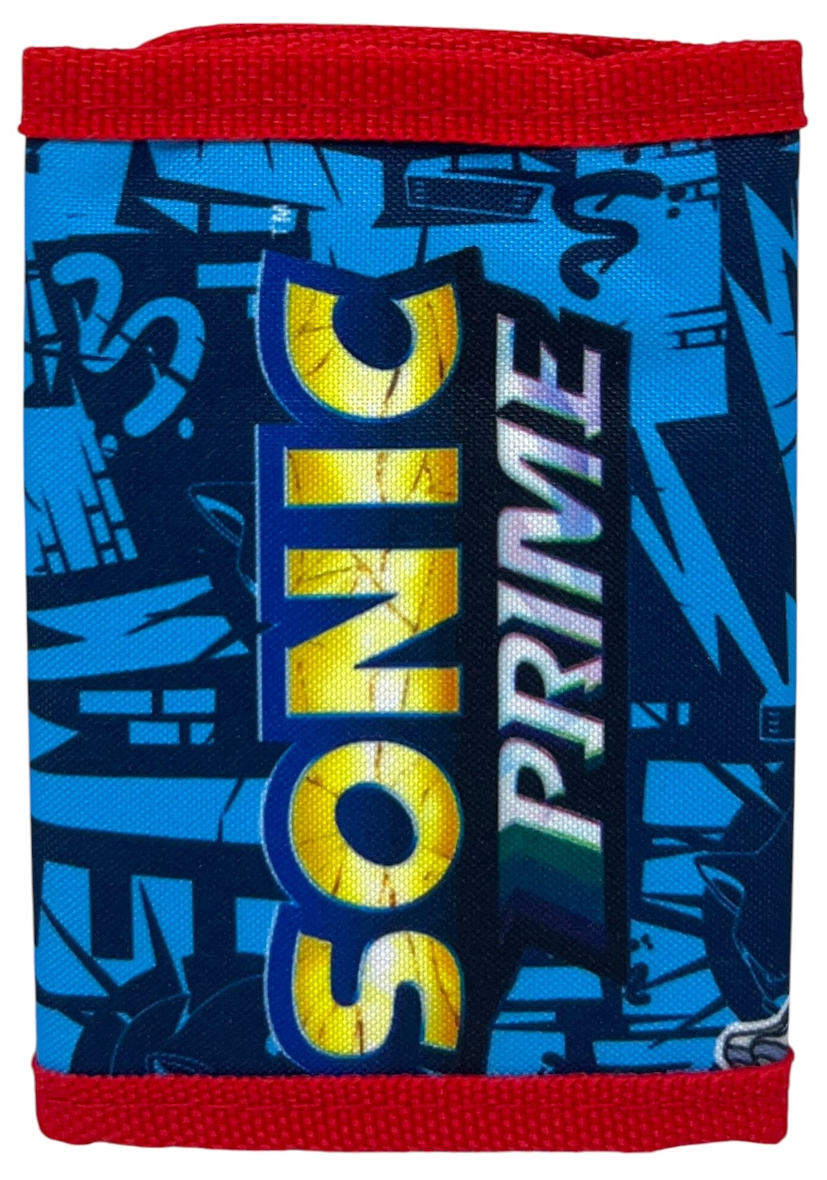 Portafoglio Sonic Prime con Chiusura a Velcro Accessorio per Bambini 13 X 8 CM - Son24-1724