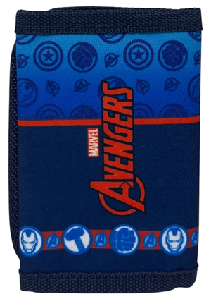 Portafoglio Avengers MARVEL con Chiusura a Velcro Accessorio per Bambini 13 X 8 CM - Ave36-0880