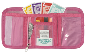 Portafoglio Gabby's Dollhouse con Chiusura a Velcro Accessorio per Bambine 13 X 8 CM - Gab36-0888