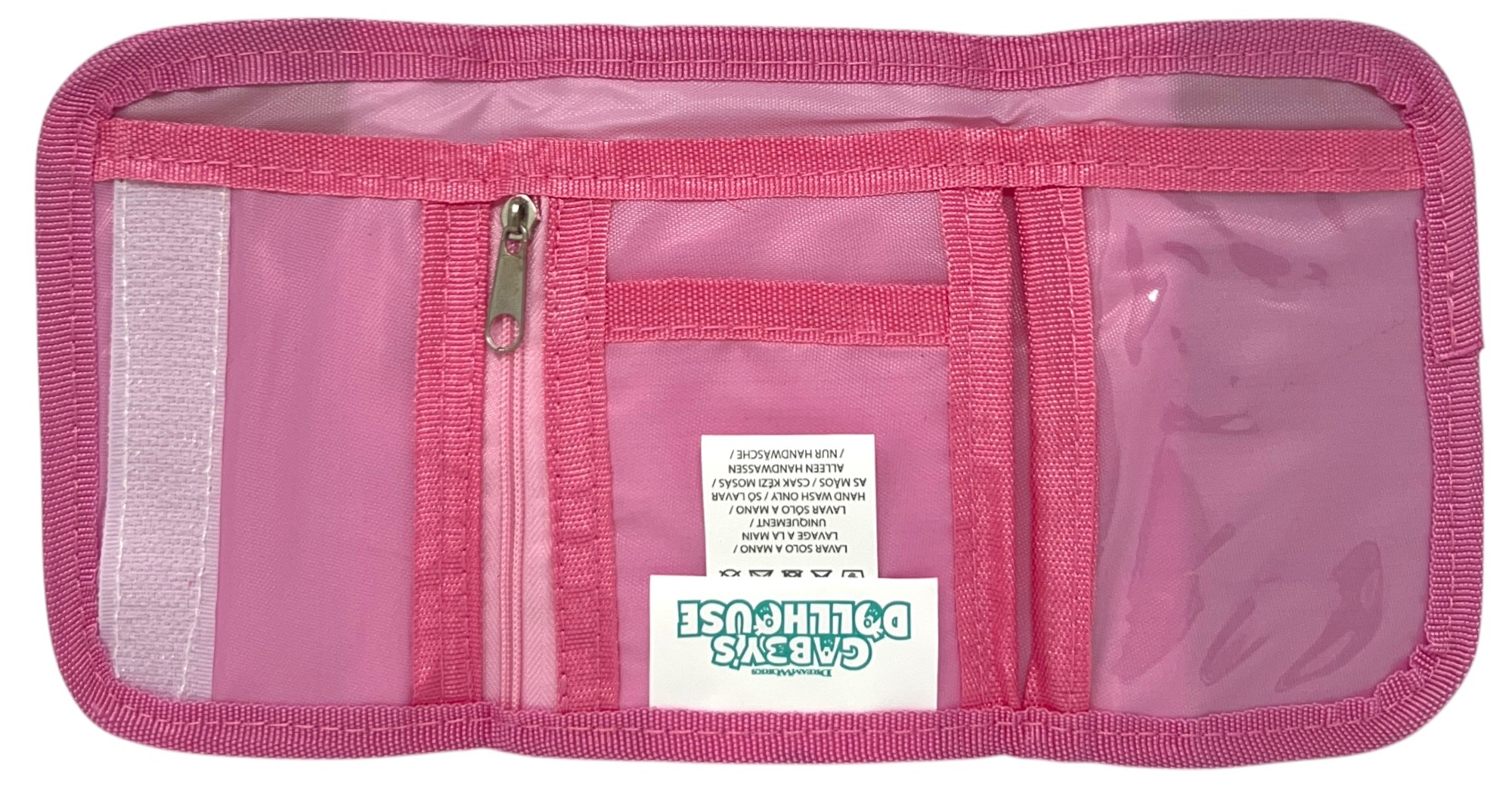 Portafoglio Gabby's Dollhouse con Chiusura a Velcro Accessorio per Bambine 13 X 8 CM - Gab36-0888