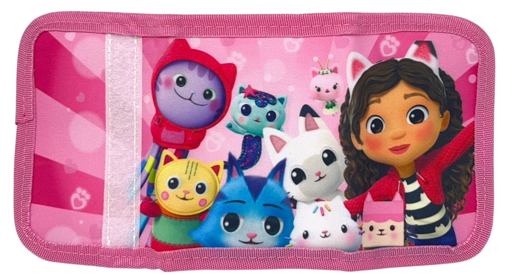 Portafoglio Gabby's Dollhouse con Chiusura a Velcro Accessorio per Bambine 13 X 8 CM - Gab36-0888