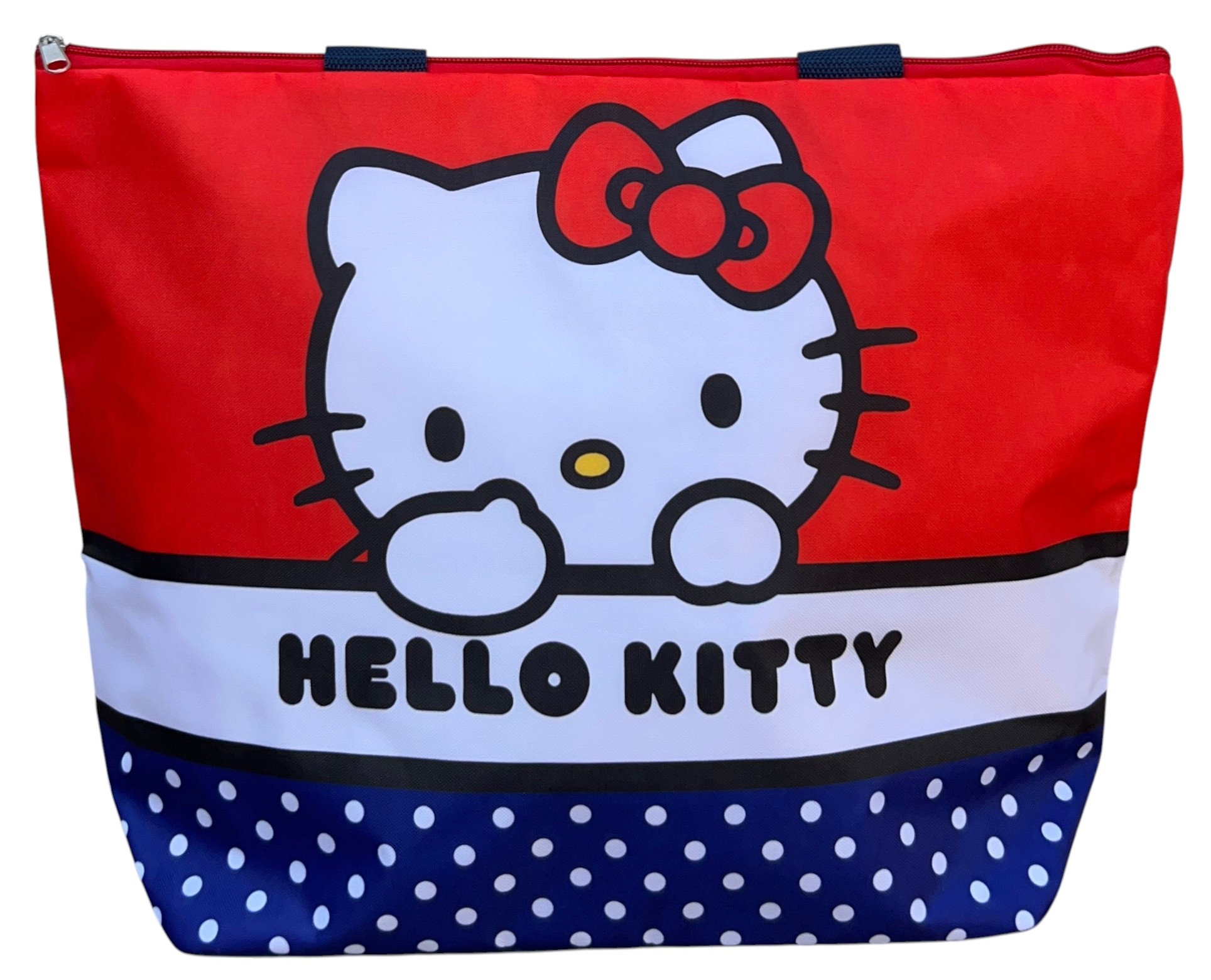 Borsa Mare Hello Kitty Sanrio con Manici da Spiaggia Shopping Tempo Libero 45 CM  - Hk36-1204