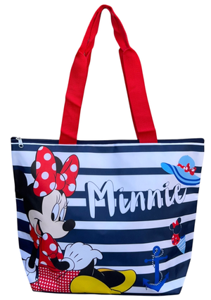 Borsa Mare Minnie Mouse DISNEY con Manici da Spiaggia Shopping Tempo Libero 45 CM - Min36-1581
