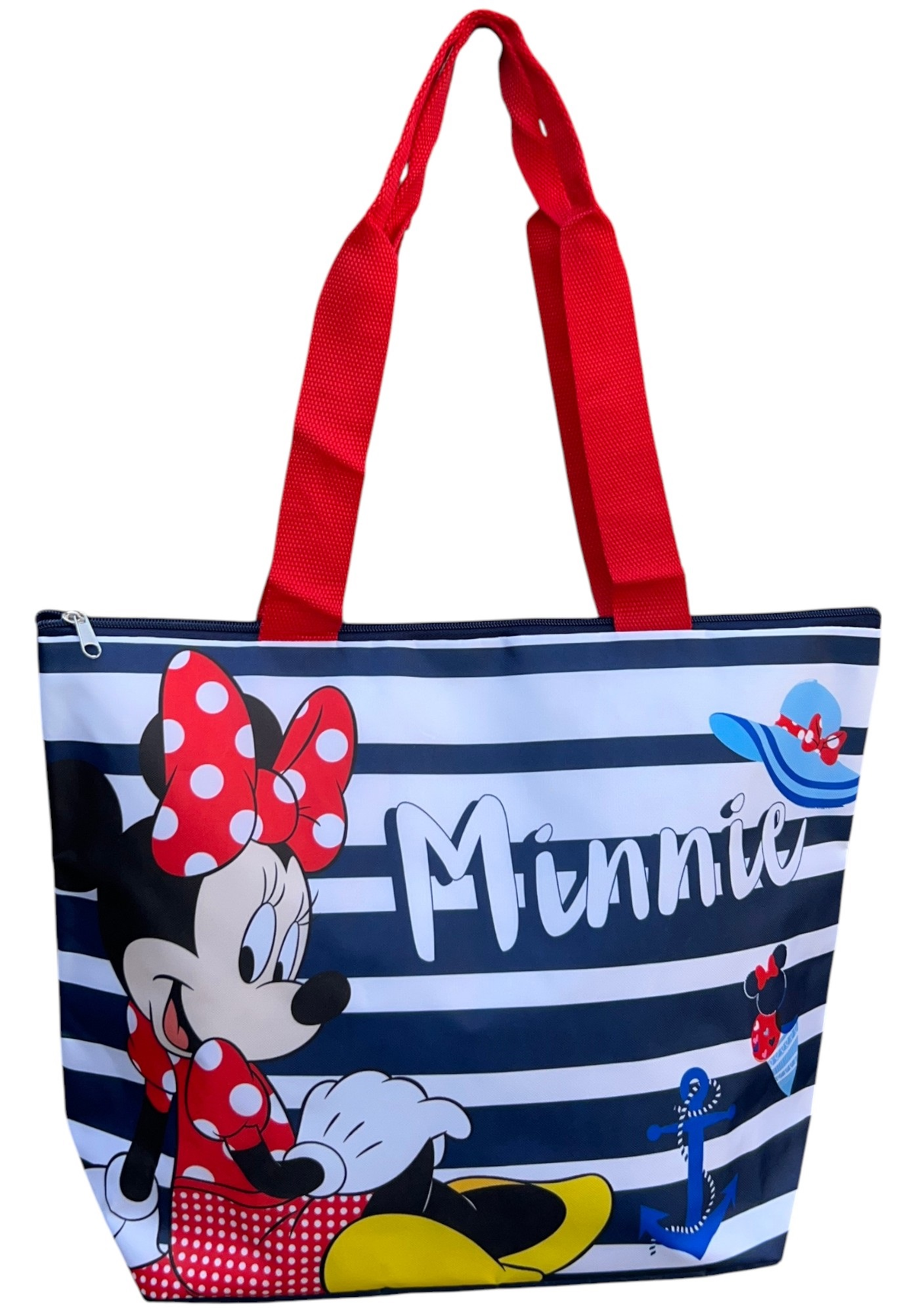 Borsa Mare Minnie Mouse DISNEY con Manici da Spiaggia Shopping Tempo Libero 45 CM - Min36-1581