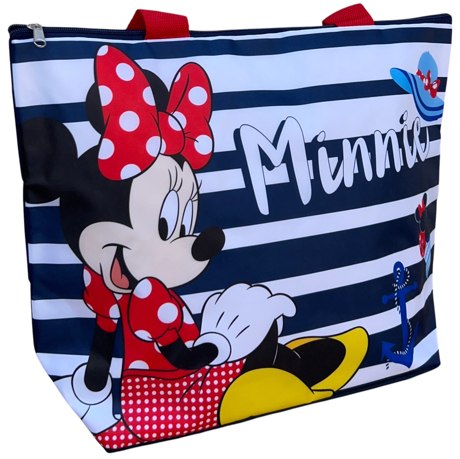 Borsa Mare Minnie Mouse DISNEY con Manici da Spiaggia Shopping Tempo Libero 45 CM - Min36-1581