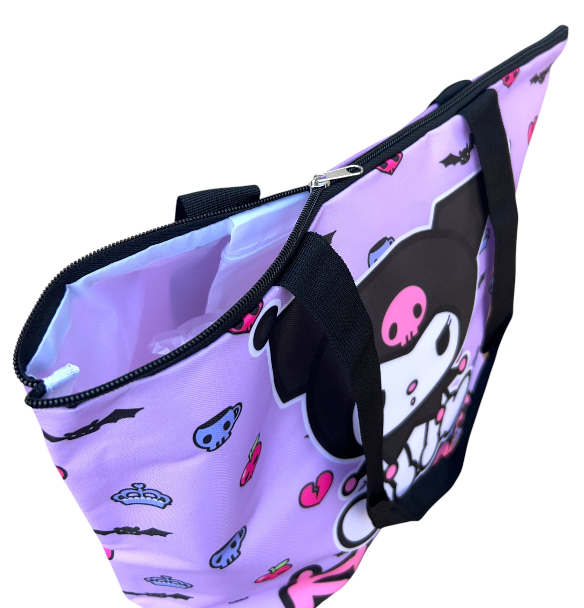 Borsa Mare Kuromi Sanrio con Manici da Spiaggia Shopping Tempo Libero 45 CM - Hk36-1688