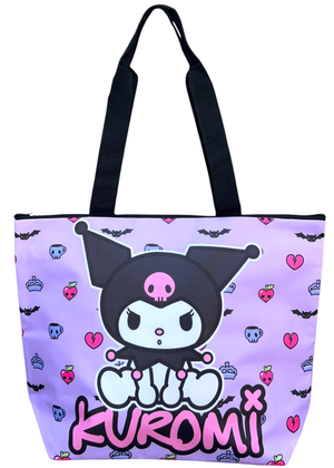 Borsa Mare Kuromi Sanrio con Manici da Spiaggia Shopping Tempo Libero 45 CM - Hk36-1688