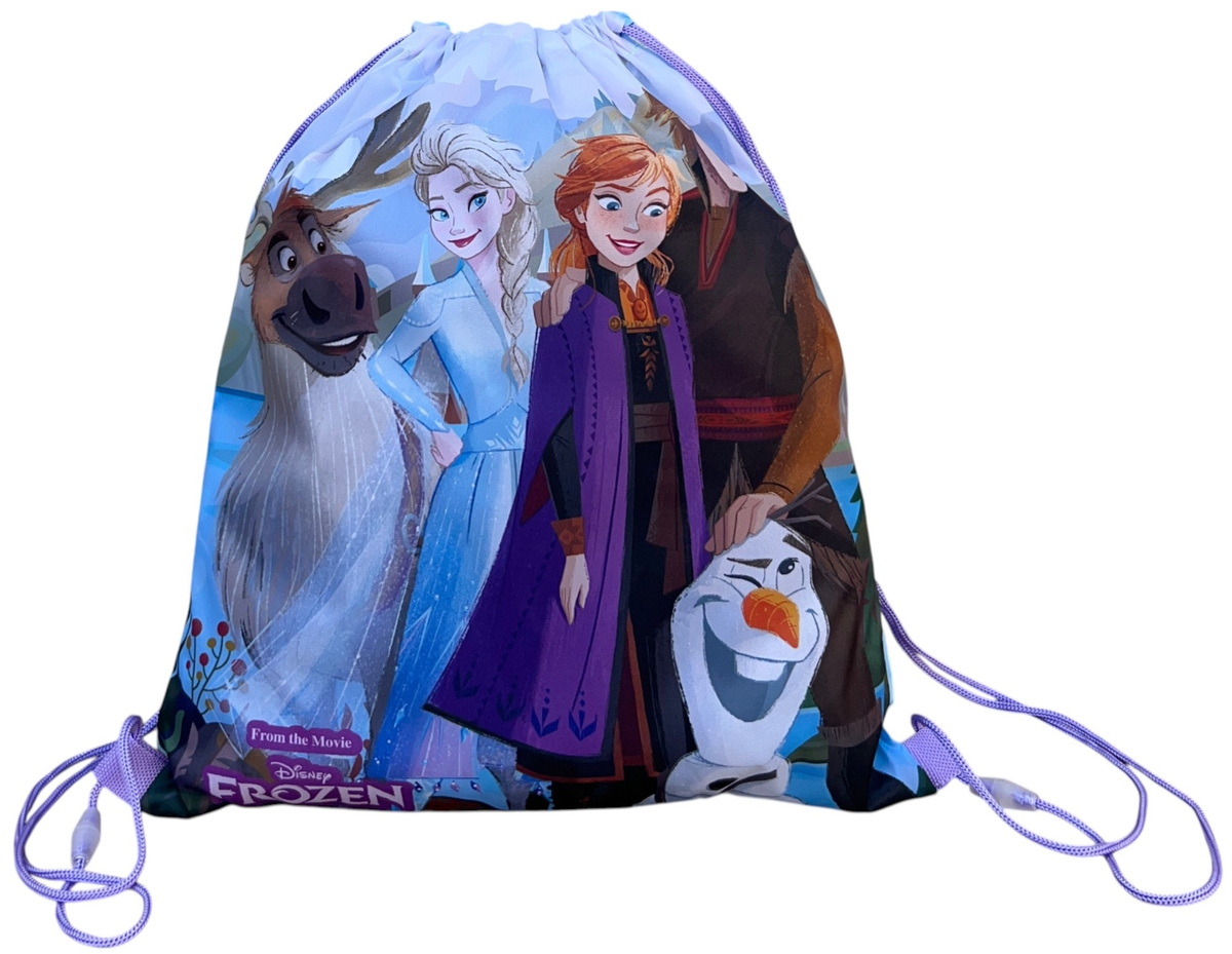 Sacca Frozen DISNEY Borsa Sportiva Tempo Libero con Chiusura a Coulisse 40x35 CM -  Fro36-0781