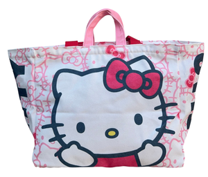 Borsa con Manici Hello Kitty Sanrio Shopper con Tracolla Borsa Mare Tempo Libero - H11421mc