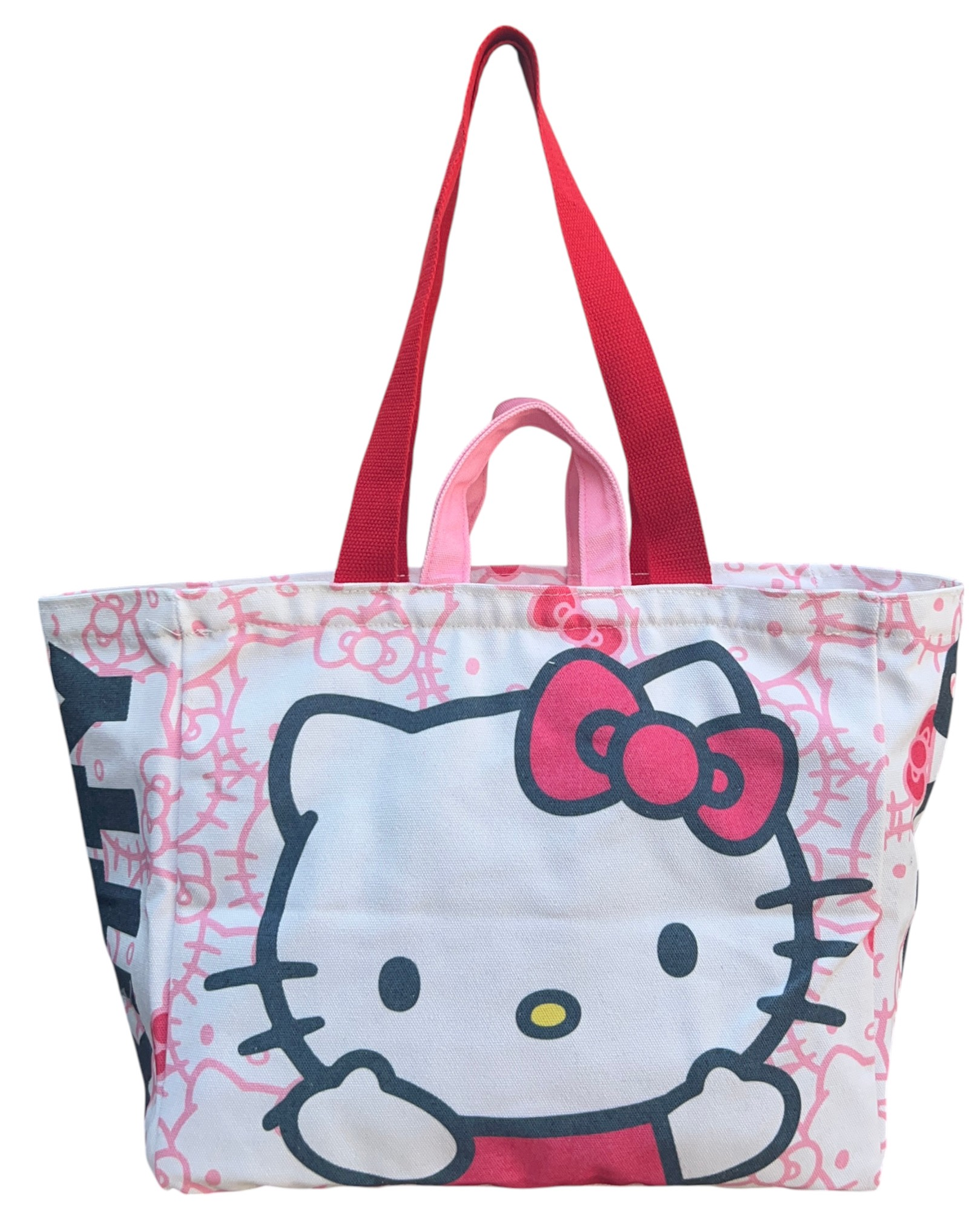 Borsa con Manici Hello Kitty Sanrio Shopper con Tracolla Borsa Mare Tempo Libero - H11421mc
