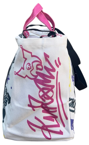 Borsa con Manici Kuromi Sanrio Shopper con Tracolla Borsa Mare Tempo Libero - H11437mc