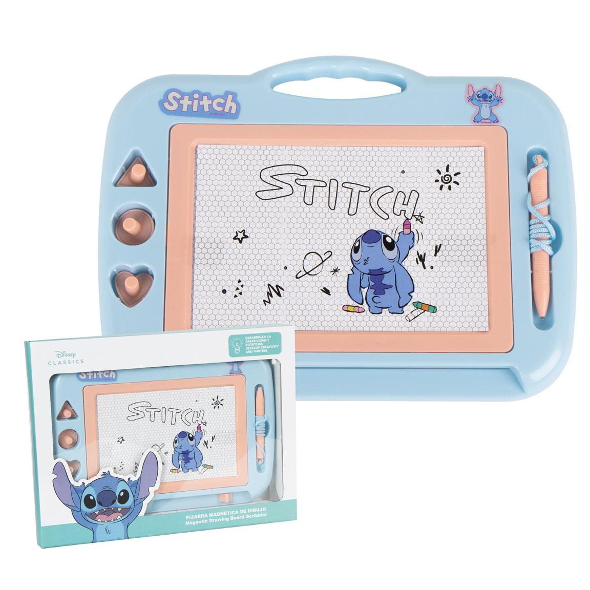 Lavagnetta Magnetica Stitch DISNEY Kit Creatività Penna Timbrini - 1817
