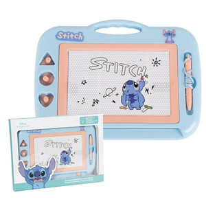Lavagnetta Magnetica Stitch DISNEY Kit Creatività Penna Timbrini - 1817