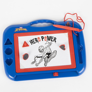 Lavagnetta Magnetica Spiderman MARVEL Kit Creatività Penna Timbrini - 1815