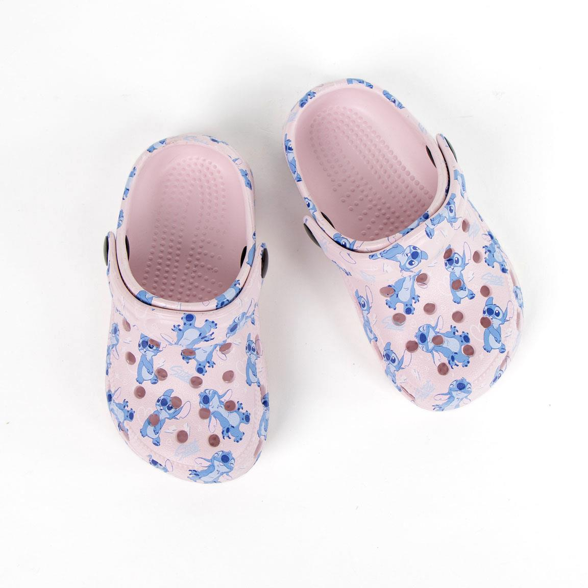 Ciabatte Stitch DISNEY Modello Crocs in Eva con Cinturino Bambina Piscina Mare - 6816