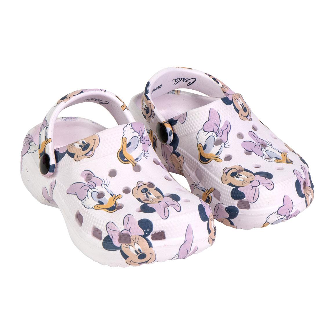 Ciabatte Minnie e Paperina DISNEY Modello Crocs in Eva con Cinturino Bambina Piscina Mare - 6817