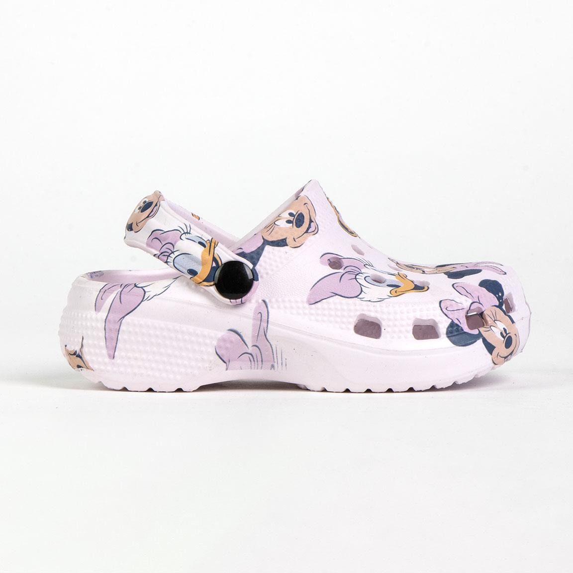 Ciabatte Minnie e Paperina DISNEY Modello Crocs in Eva con Cinturino Bambina Piscina Mare - 6817
