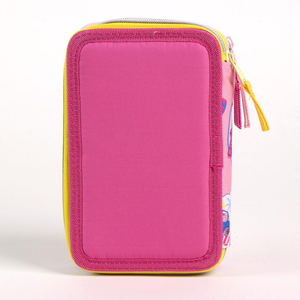 Astuccio Scuola Barbie Mattel Multiscomparto 3 Zip Portacolori Giotto - 1655