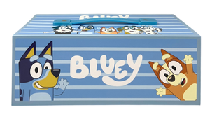 Valigetta Colori Bluey e Bing Set 52 Pezzi Cancelleria Scatola con Cassetti Kit Disegno e Pittura - 2870