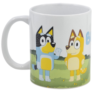 Tazza in Ceramica Bluey e Bingo Modello Mug 325 Ml in Confezione - 83062
