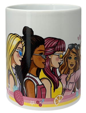 Tazza in Ceramica Barbie Mattel Modello Mug 325 Ml in Confezione - 88154