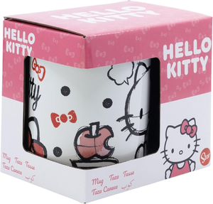 Tazza in Ceramica Hello Kitty Sanrio Modello Mug 325 Ml in Confezione - 83072