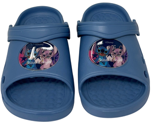 Ciabatte Stitch e Angel DISNEY Sabot per Bambini Pantofole in Eva Mare Piscina Casa - D11682mc