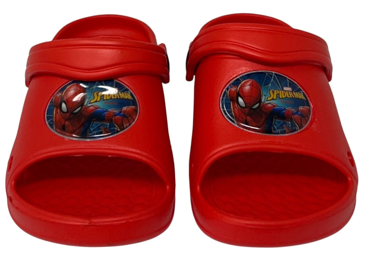 Ciabatte Spiderman MARVEL Sabot per Bambini Pantofole in Eva Mare Piscina Casa - M11683mc