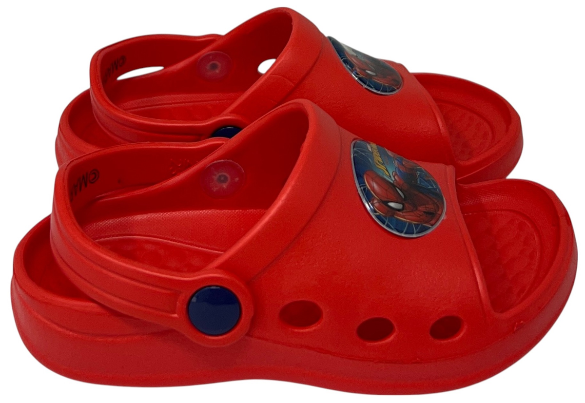 Ciabatte Spiderman MARVEL Sabot per Bambini Pantofole in Eva Mare Piscina Casa - M11683mc