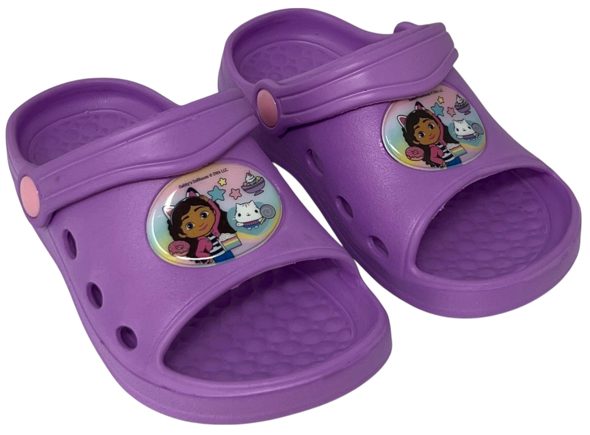 Ciabatte Gabby's Dollhouse Sabot per Bambine Pantofole in Eva Mare Piscina Casa - O11681mc