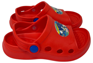 Ciabatte Sonic the Hedgehog Sabot per Bambini Pantofole in Eva Mare Piscina Casa - Sn1680mc