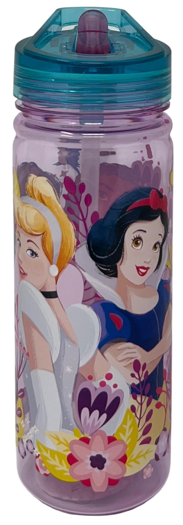 Borraccia Ecozen Principesse DISNEY in Tritan Bottiglia con Beccuccio Ripiegabile 580 Ml -83212