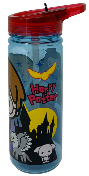 Borraccia Ecozen Harry Potter Chibi in Tritan Bottiglia con Beccuccio Ripiegabile 580 Ml -83216