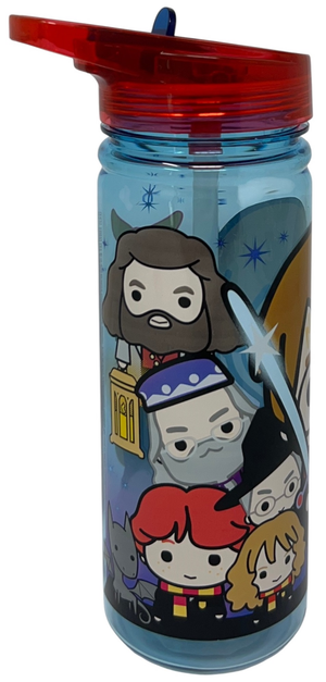 Borraccia Ecozen Harry Potter Chibi in Tritan Bottiglia con Beccuccio Ripiegabile 580 Ml -83216