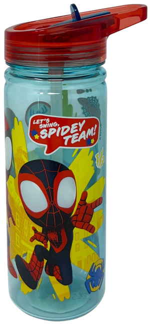 Borraccia Ecozen Spidey MARVEL in Tritan Bottiglia con Beccuccio Ripiegabile 580 Ml -83217
