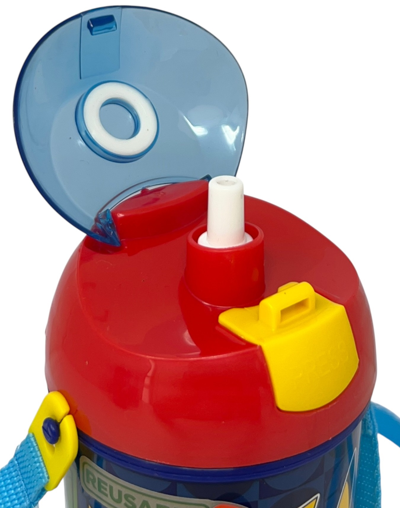 Borraccia Pop-Up Pikachu Pokémon Bottiglia in Plastica Riutilizzabile con Tracolla 450 Ml - 83220